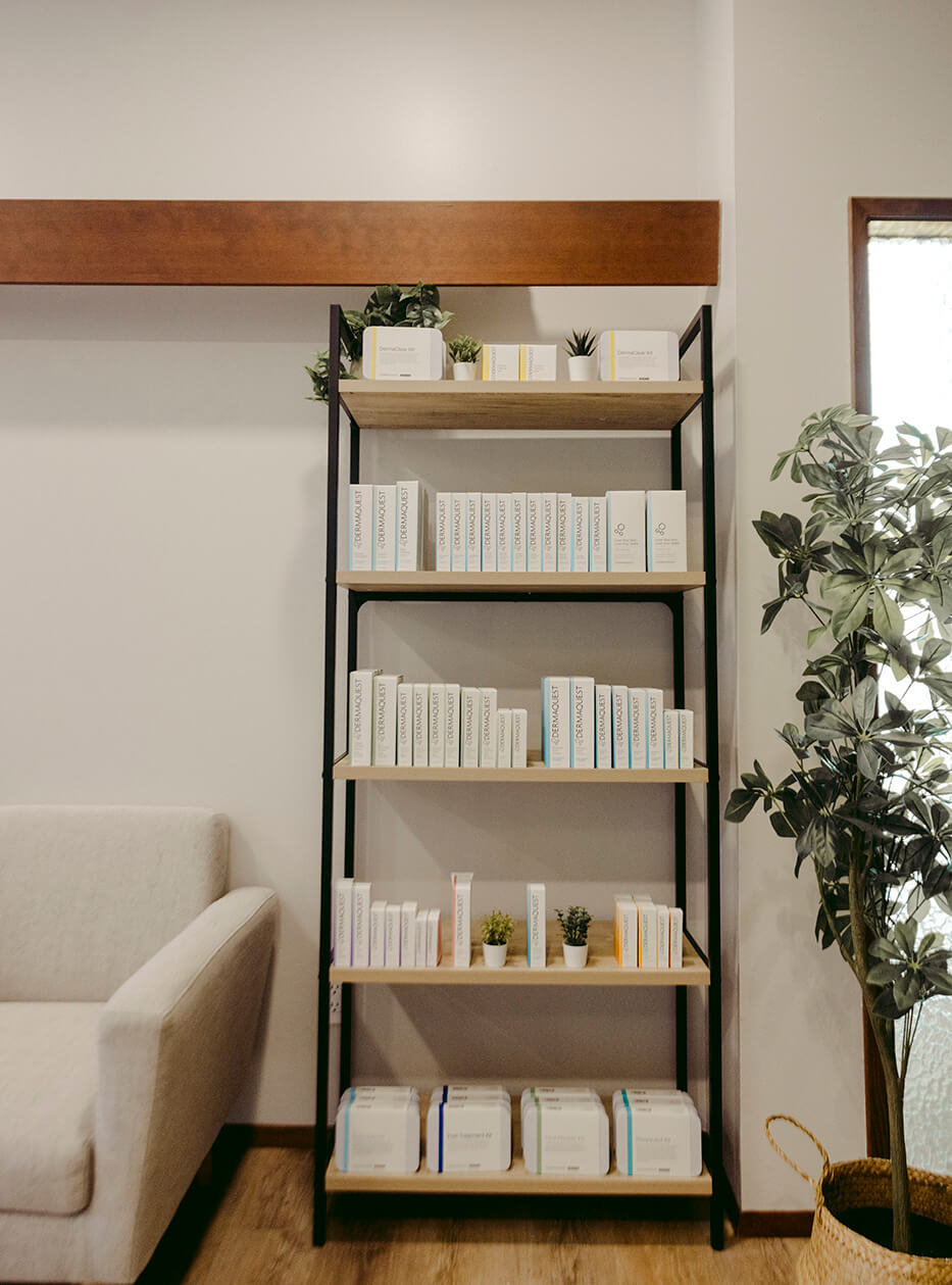 Dermaquest Product Shelf